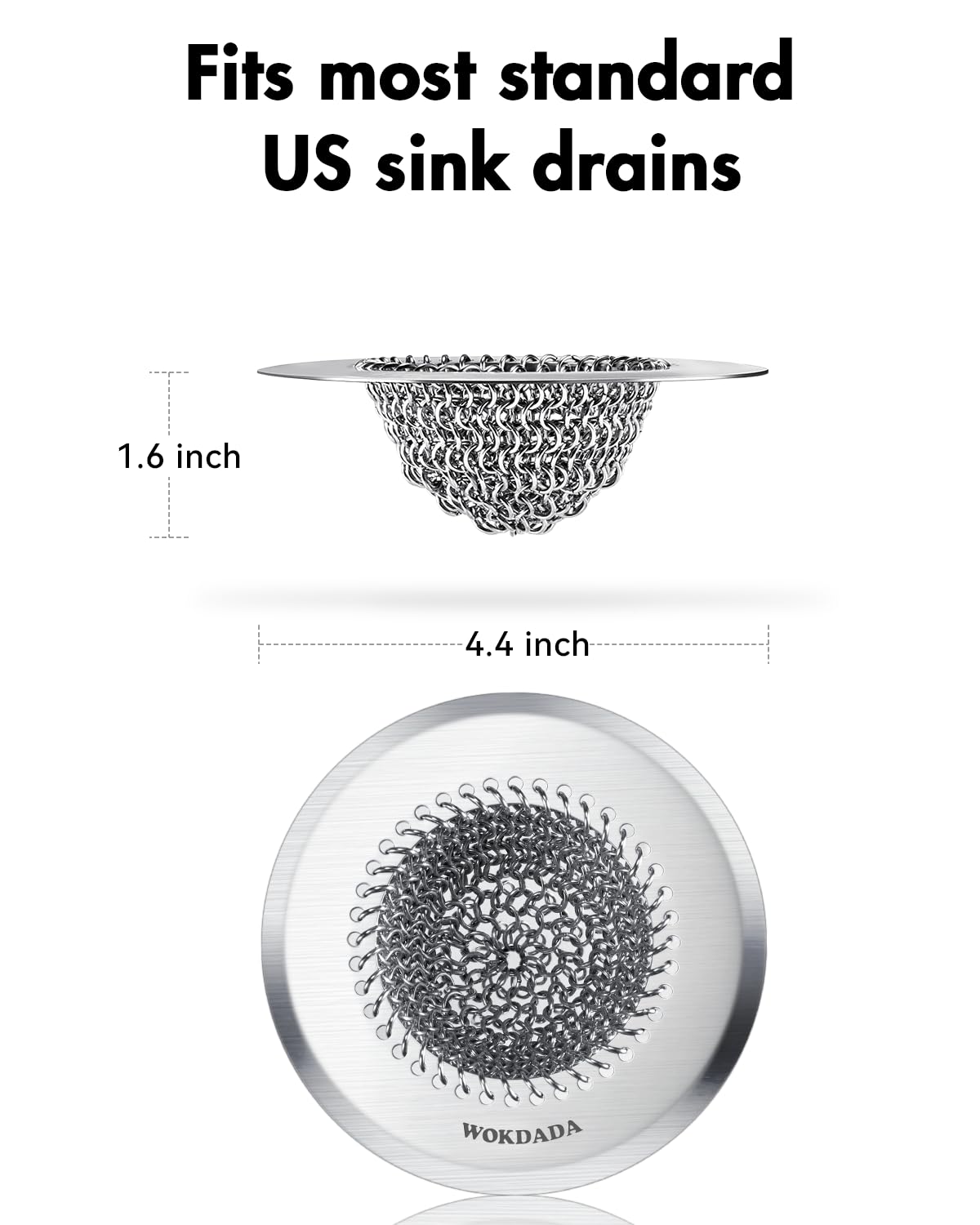 Wokdada handcrafted patented design redefines your sink with style and efficiency.