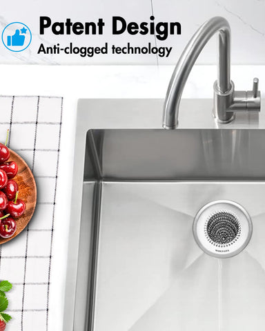Wokdada keeps disposal flowing smoothly by catching clogs