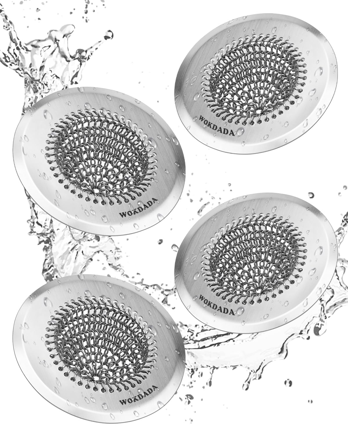 Wokdada sink drain strainer inside-out design enables quick cleaning