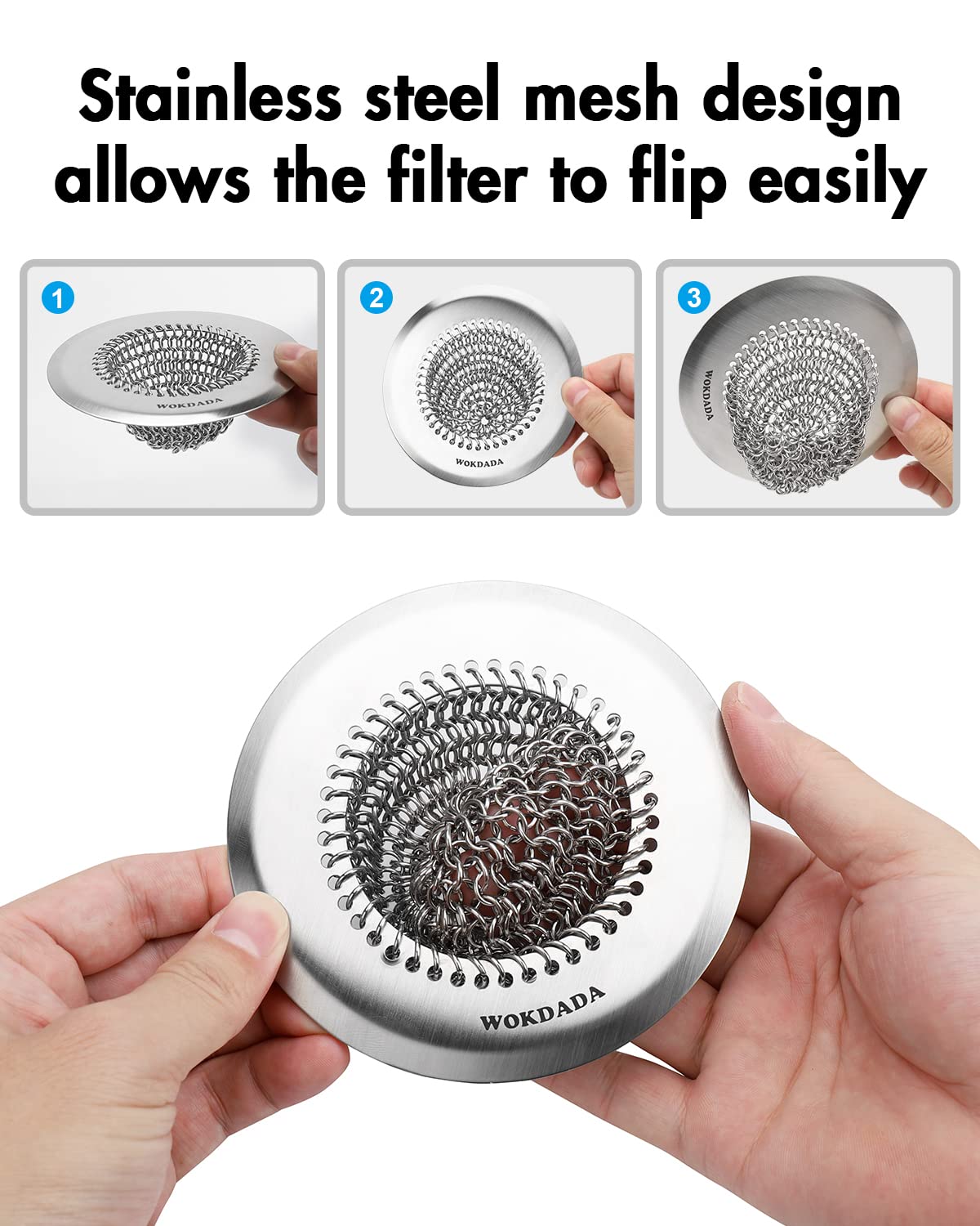 Wokdada universal 4.4-inch diameter fits most sinks