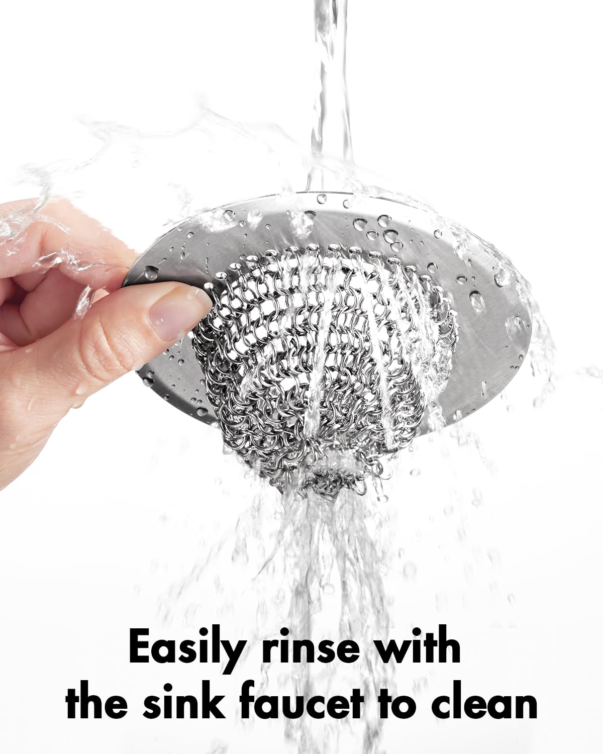 Wokdada universal-size drain insert fits most drains with a 4.4-inch diameter.
