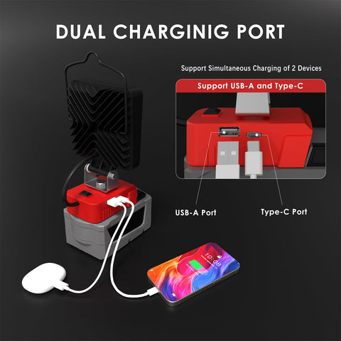Wokelux unit includes low-voltage protection to preserve battery health.