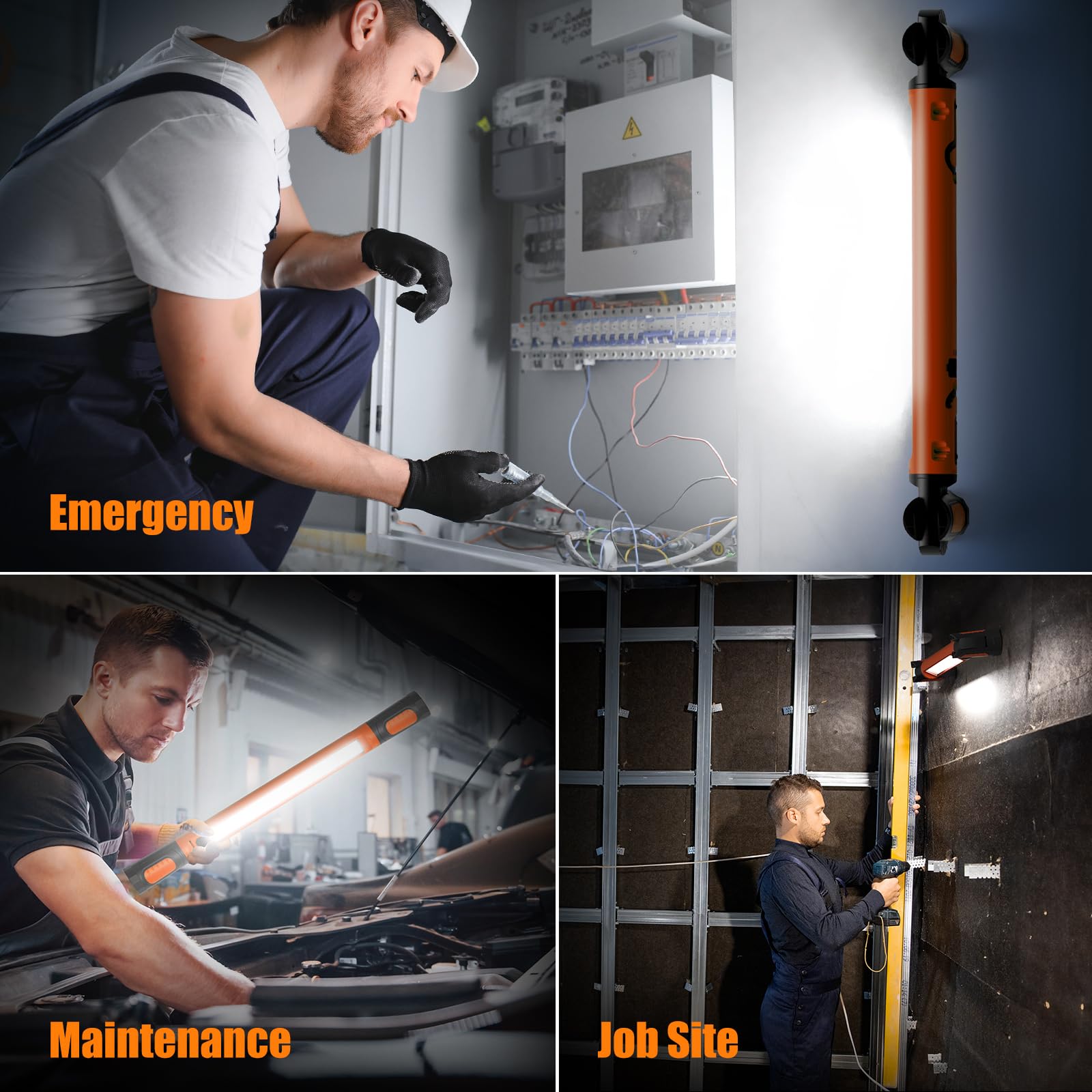 Wokelux Mechanic Light SOS mode provides emergency signaling when needed