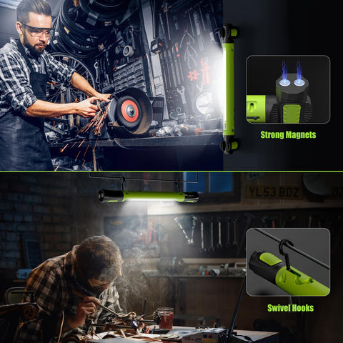 Wokelux Mechanic Work Light delivers up to 3000LM brightness