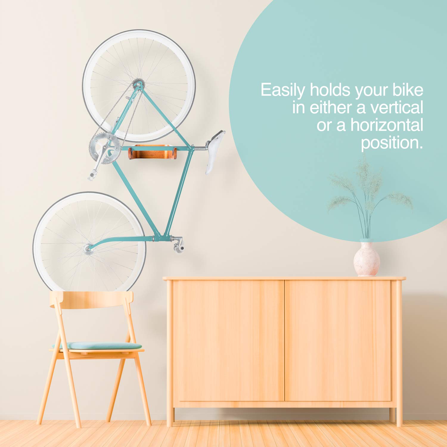 WOKK easy assembly for quick installation beside your bike.