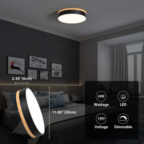 WOKNOS diffused acrylic round cover provides soft, even illumination