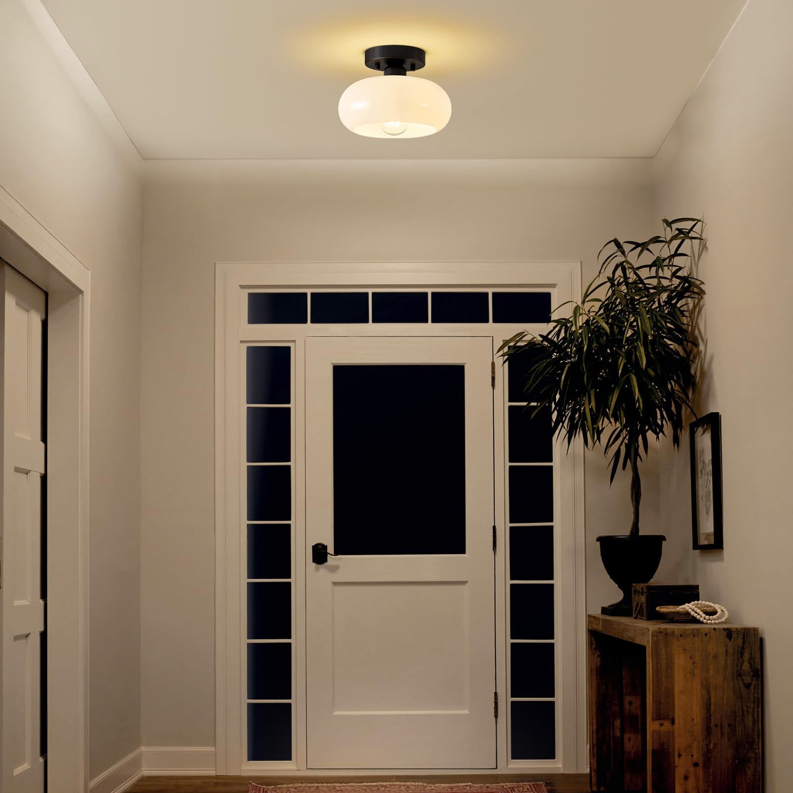 WOKNOS entryway hallway ambiance creating inviting, practical lighting in small foyers.
