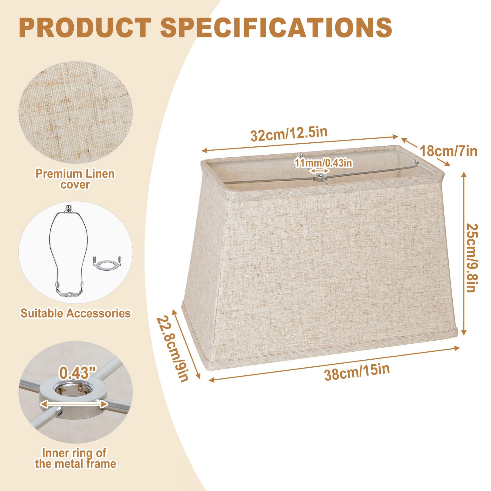 WOLEILEJIN adapters setup demonstrates quick installation for table or floor lamps.