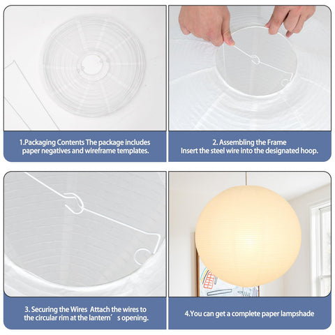 WOLEILEJIN versatile lampshade for events, parties, or home ambiance