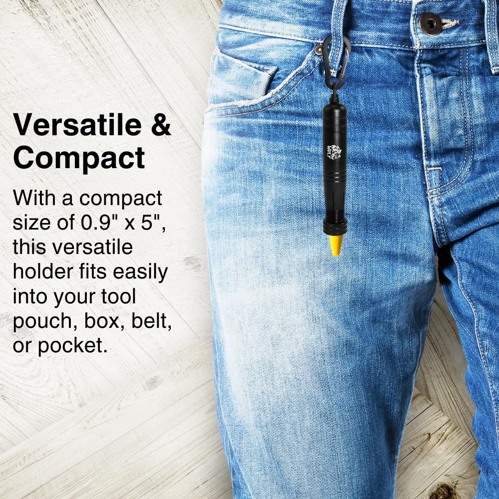 WOLF Compact design fits easily in pockets or pouches for quick access