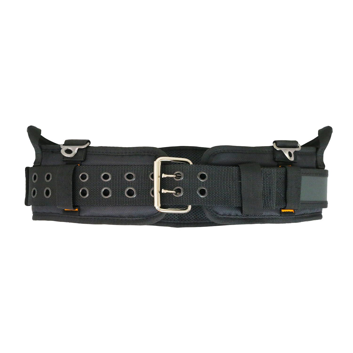 WOLF WTH2110 heavy-duty padded work belt shown with gear, promoting all-day comfort