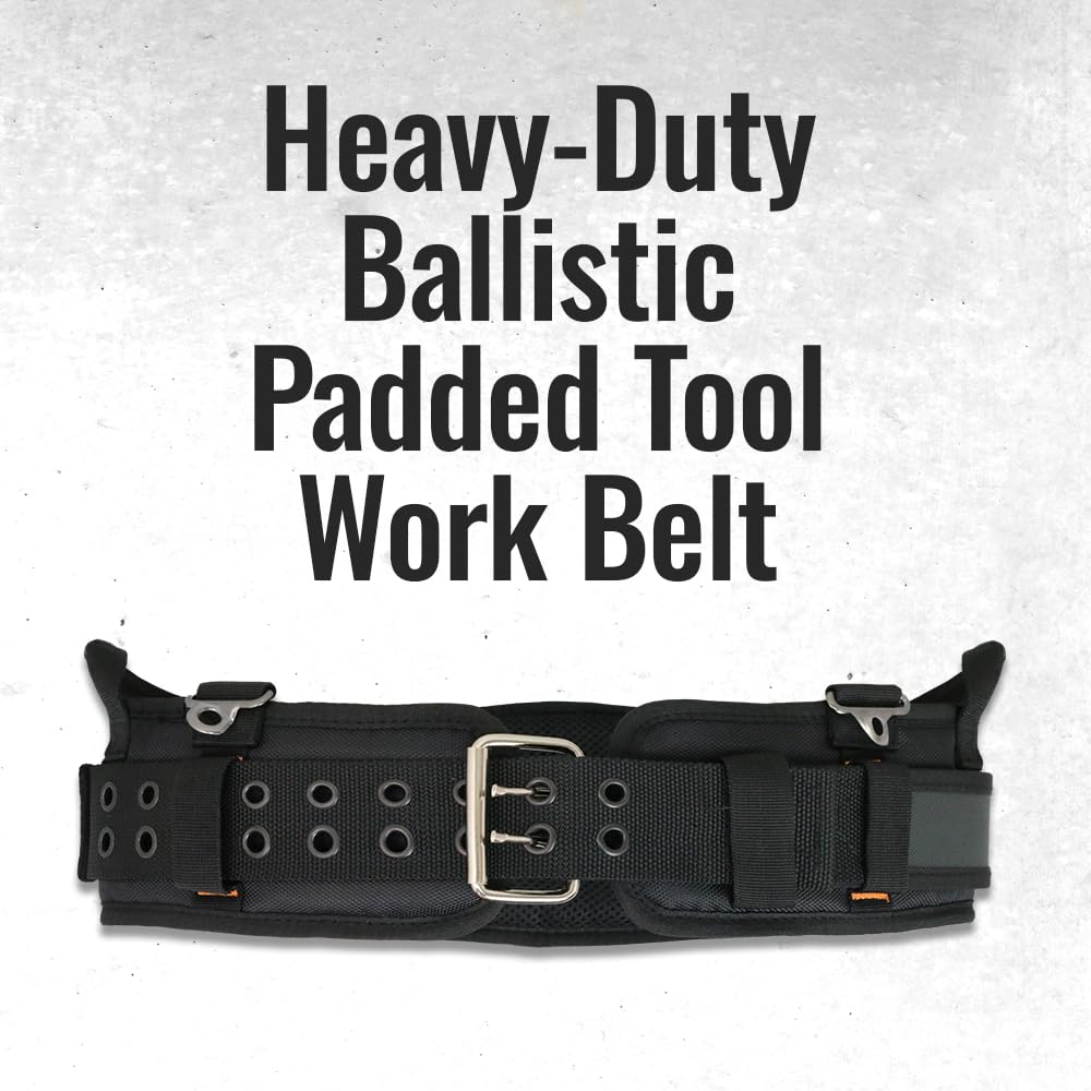 WOLF WTH2110 padded waist strap closeup highlighting comfort-focused design.