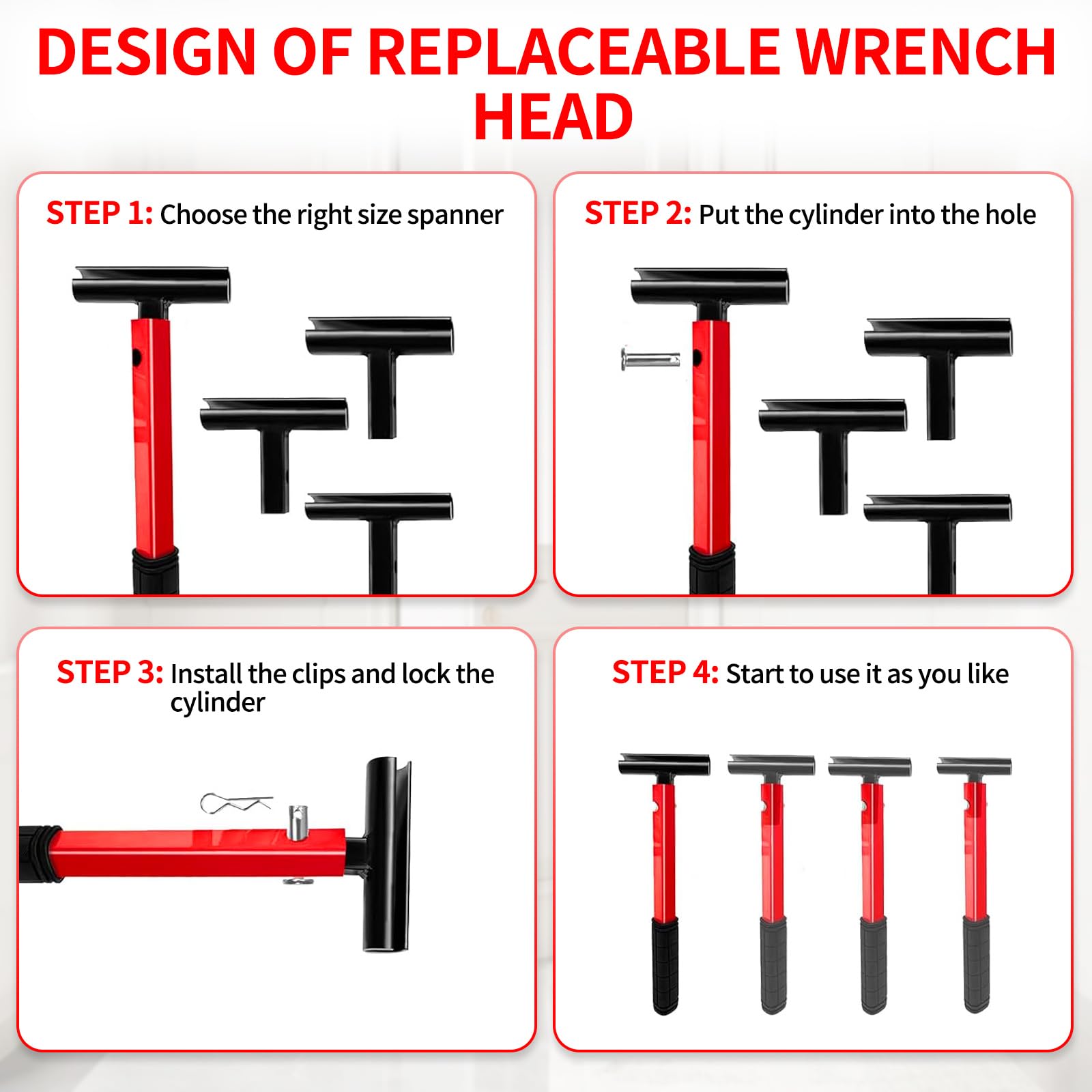 WolfPawn hinge adjustment on cabinet demonstrating wide compatibility.