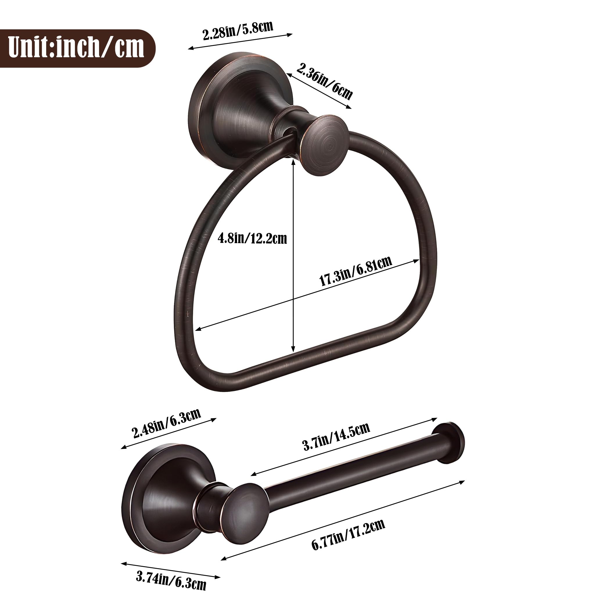 WOLIBEER bathroom hardware complements farmhouse decor with timeless elegance.