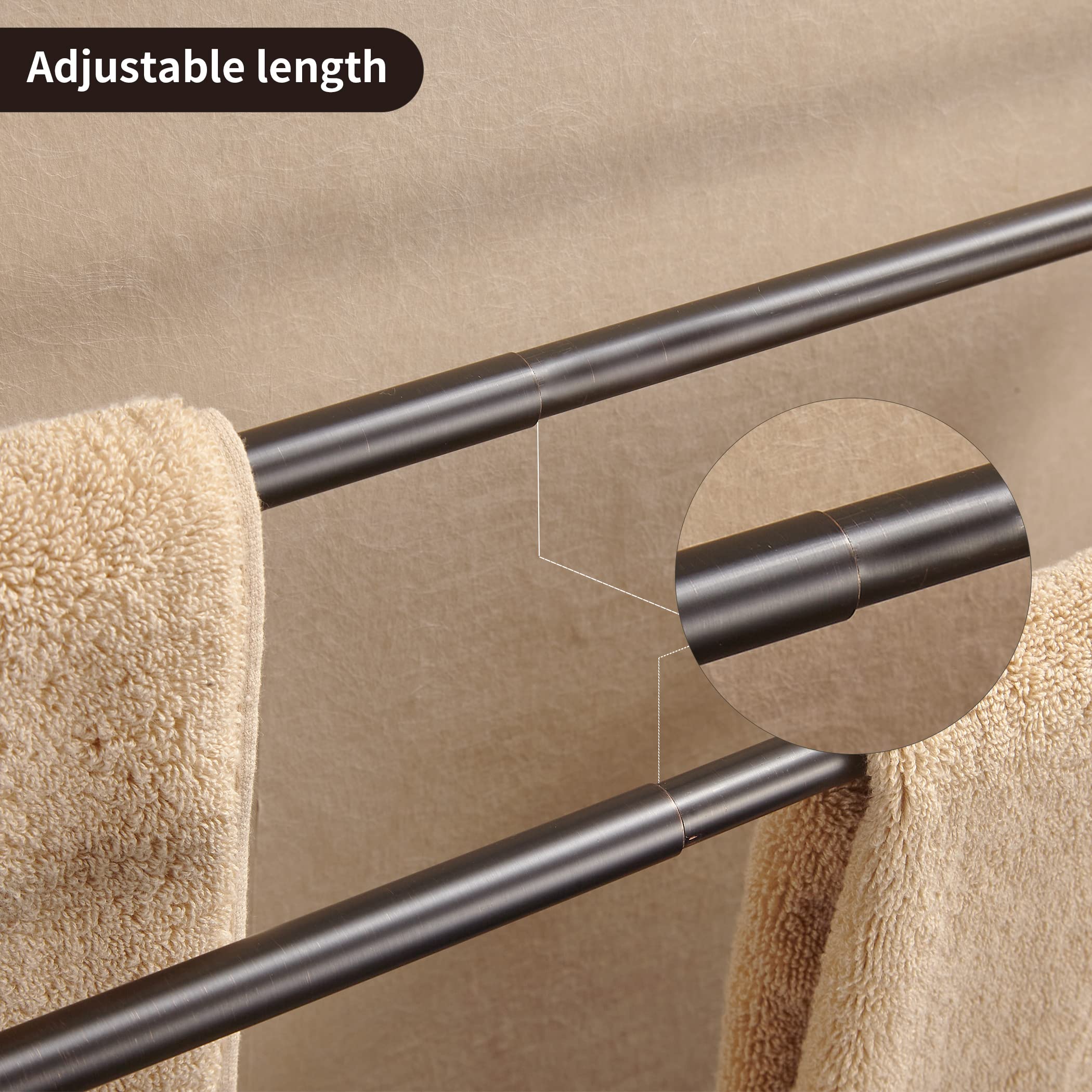 WOLIBEER bronze finish close-up showing oil rubbed texture and durability