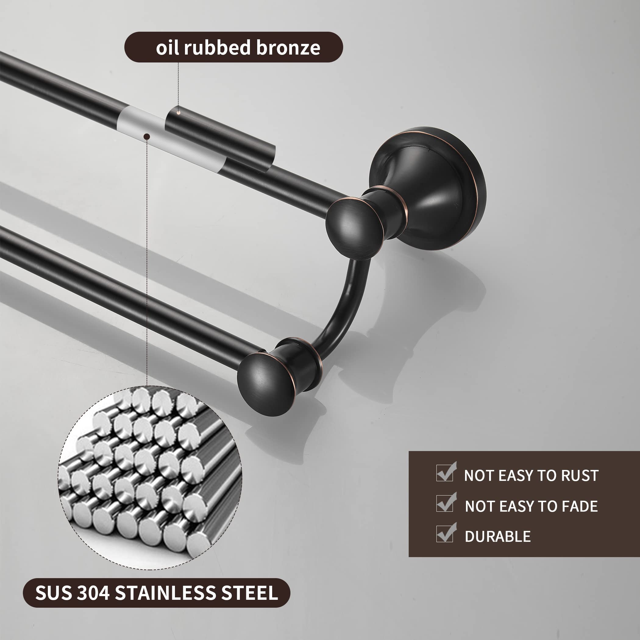 WOLIBEER rounded edges on ORB finish for safe handling