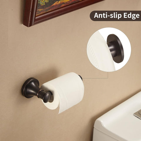 WOLIBEER bronze end points prevent towels from slipping.