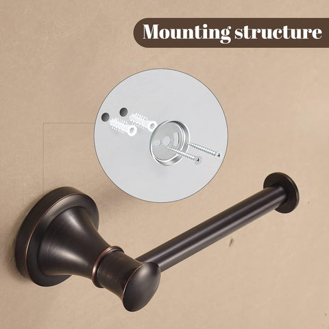 WOLIBEER ORB accessory line pairs well with matching bath fixtures.