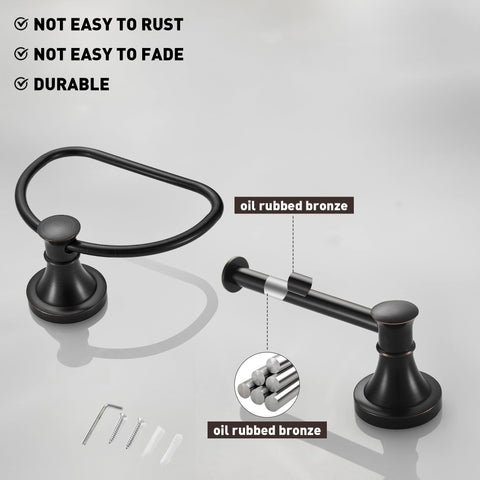 WOLIBEER bronze finish resists water exposure and corrosion.