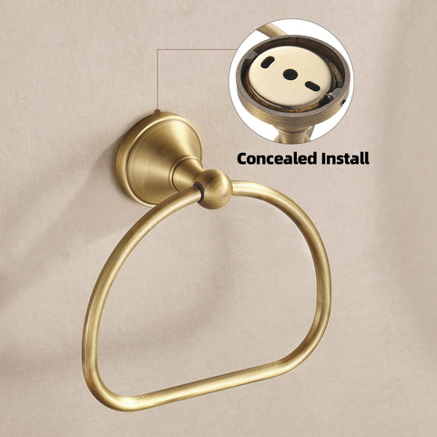WOLIBEER durable brass material close-up showing finish and texture