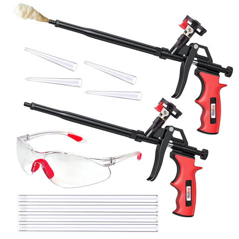 Wolline professional spray foam gun two-pack for fast insulation projects