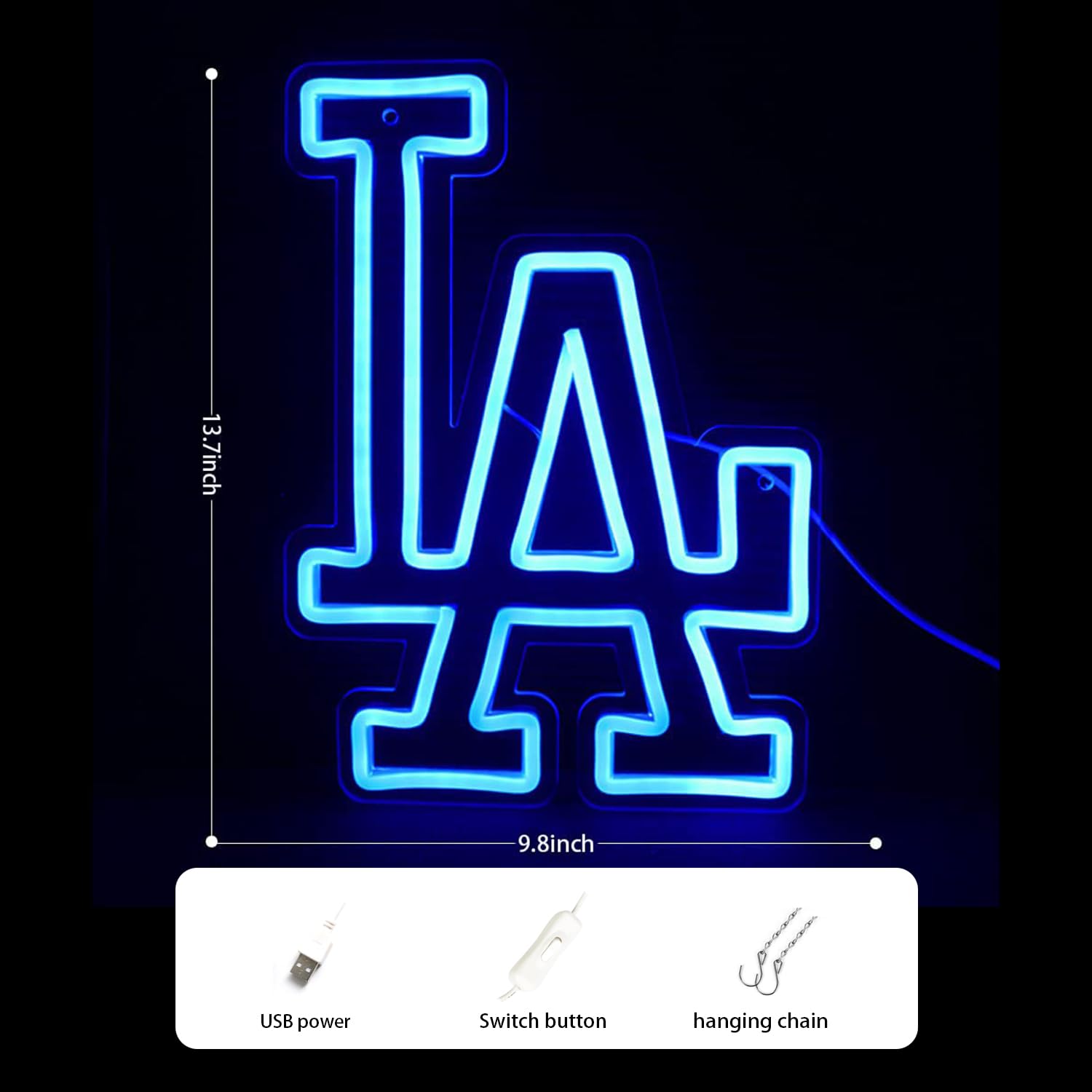 WonderfulLife neon sign suits bedrooms, bars, cafes, and dorm rooms.