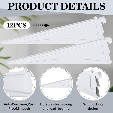Wonderjune 16-inch brackets fit standard posts for versatile use.