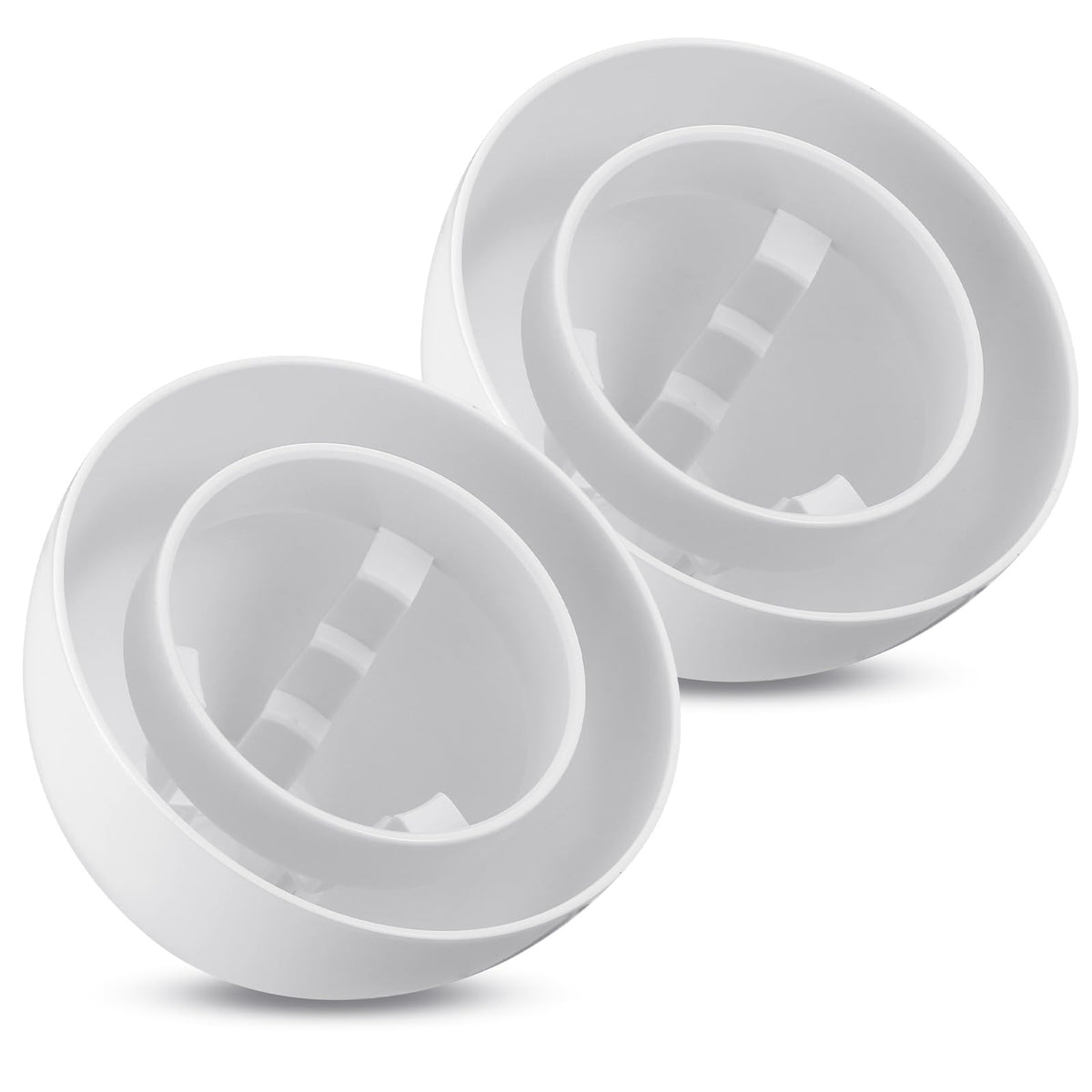 Wonderjune 2pack furnace vent cap on PVC pipe prevents debris and pests.