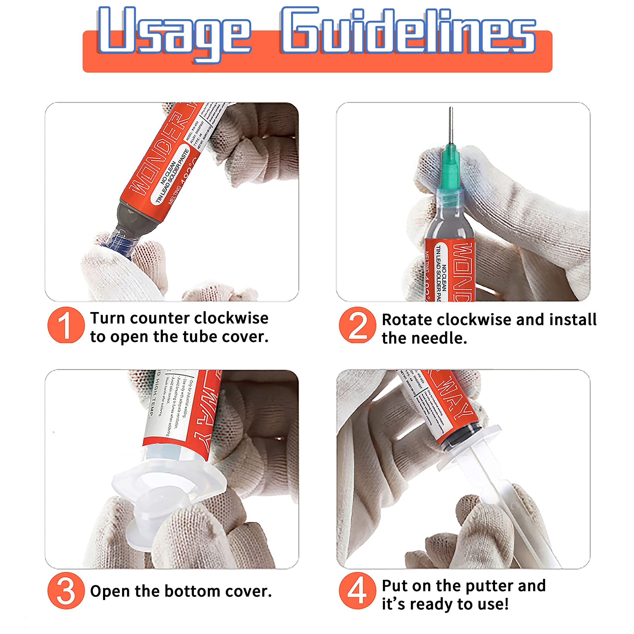 No-clean residue feature supports hassle-free post-weld cleanup with Wonderway.