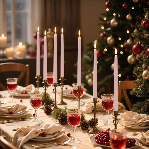 Wondise battery-operated candle offering safe, smoke-free lighting