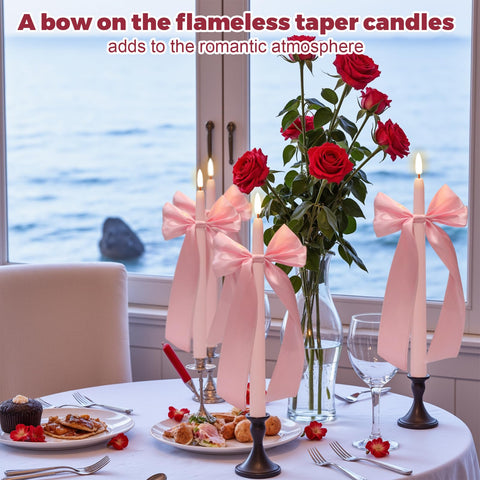 Wondise candles on windowsill or dining table for cozy home ambiance