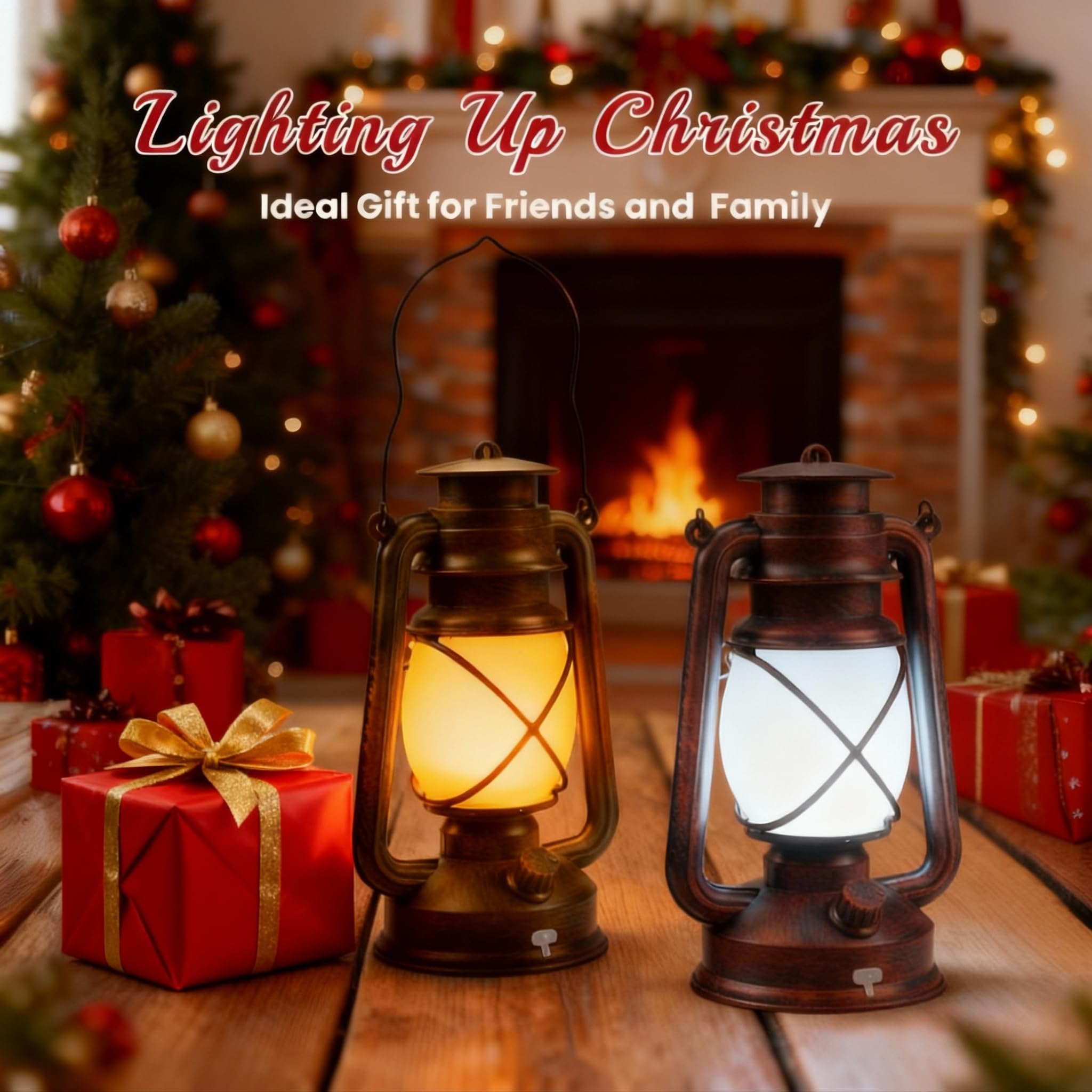 Wondrastical bronze vintage camping lantern brightening outdoor gatherings.