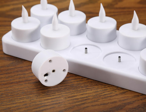 WoneNice flameless candles provide safe ambiance without heat or smoke