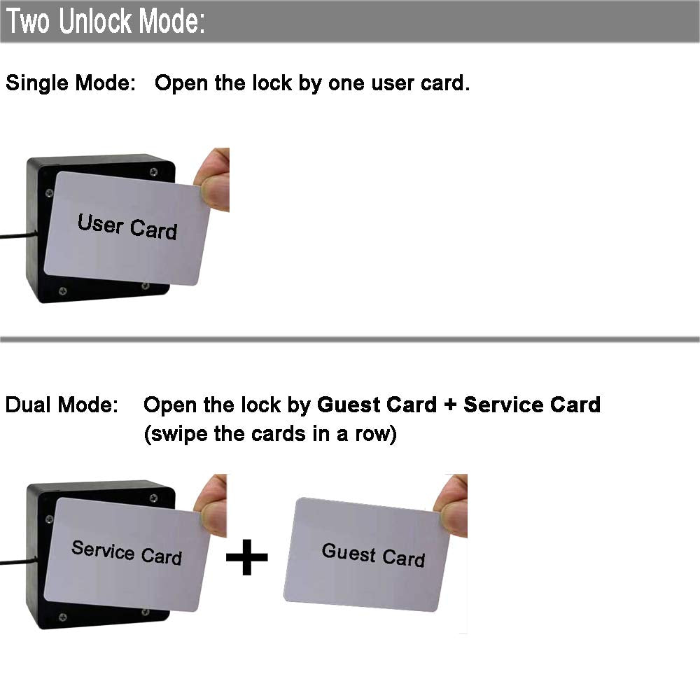 Low battery beep from WOOCH RFID lock signaling battery replacement