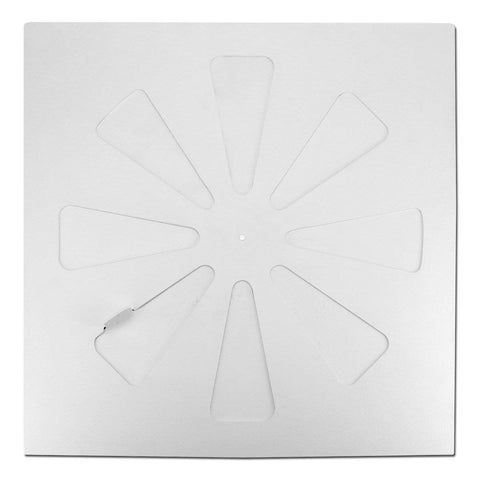 Wooden Shoe Designs easy-install vent cover simplifies ceiling upgrades