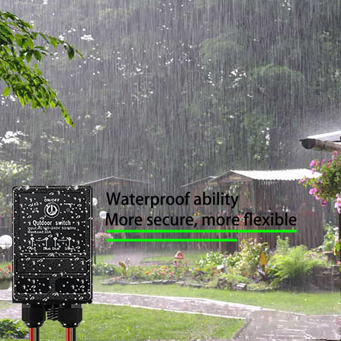 WOODGUILIN system signals pass through walls for convenient wireless control.