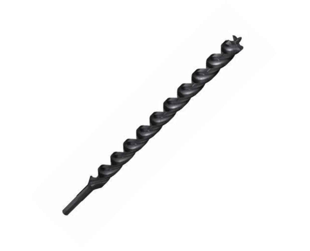 WoodOwl Tri-Cut 13/16x18 auger bit top view for clean holes and precision