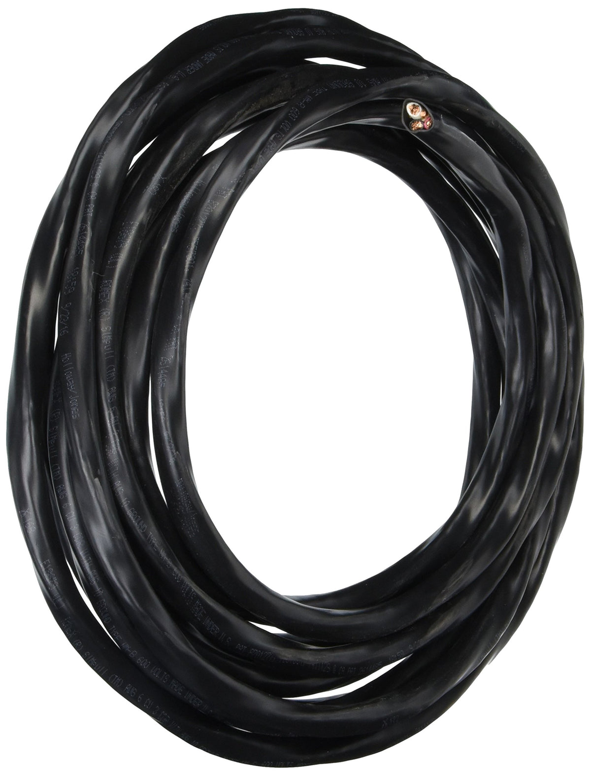 Woods 63950021 25 foot NM-B cable coil for residential wiring with SIMpull jacket