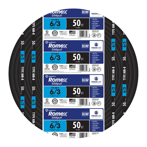 Woods NM-B SIMpull jacket facilitates easier pulling and installation