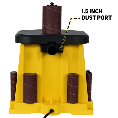 Woodskil 4A control panel with speed adjustment for precise finishes.