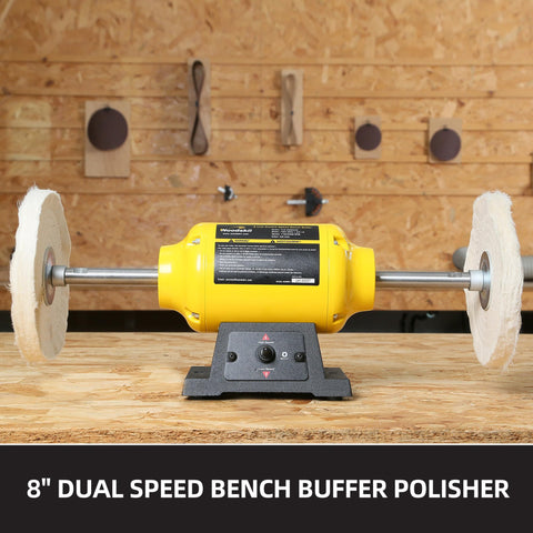 Woodskil included accessories wheels and wrench for quick setup