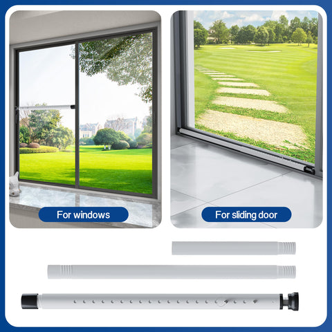 WooFog easy-install security bar with locking pin.