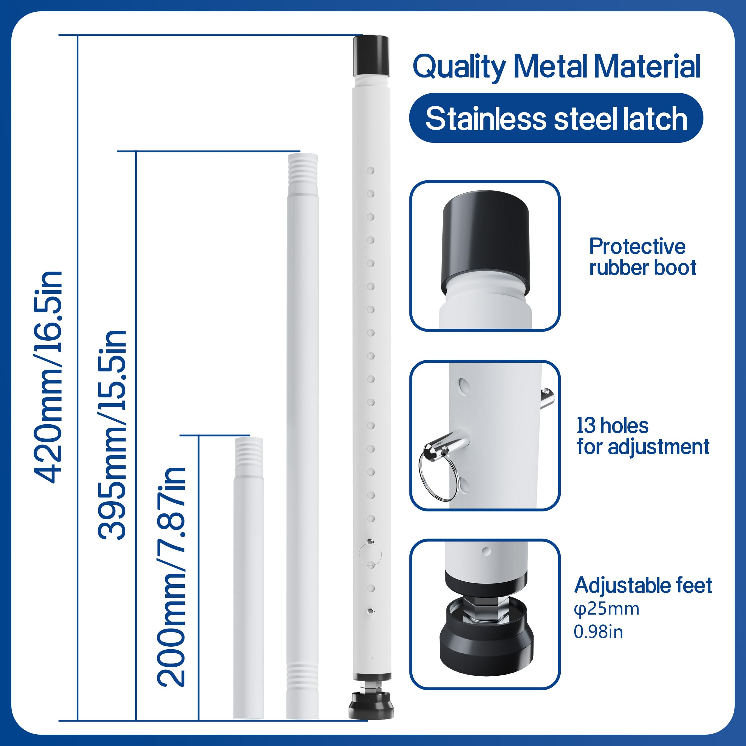 WooFog window security bar for interior use provides safe ventilation and protection.