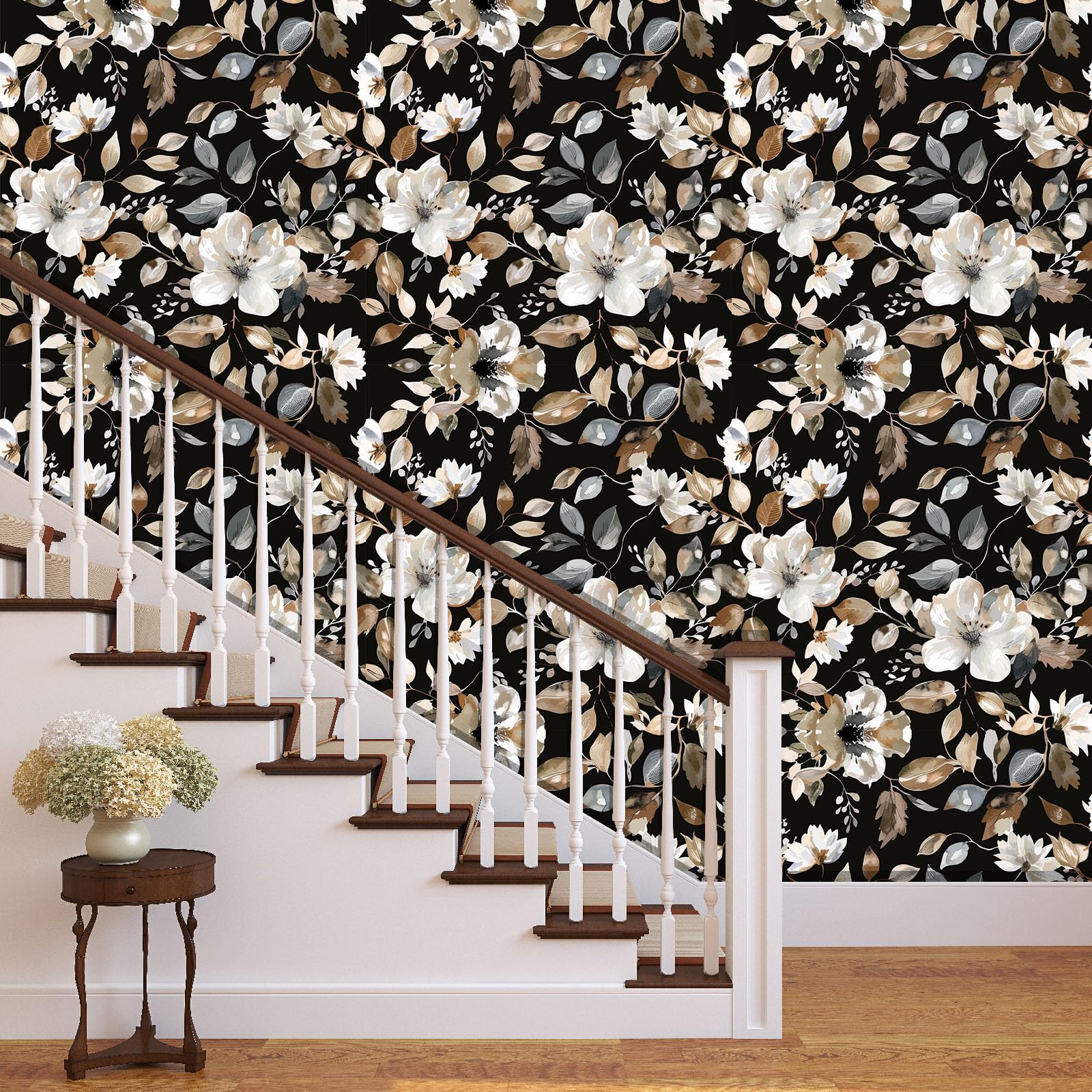 Wookmmy removable wallpaper peels away cleanly with no residue