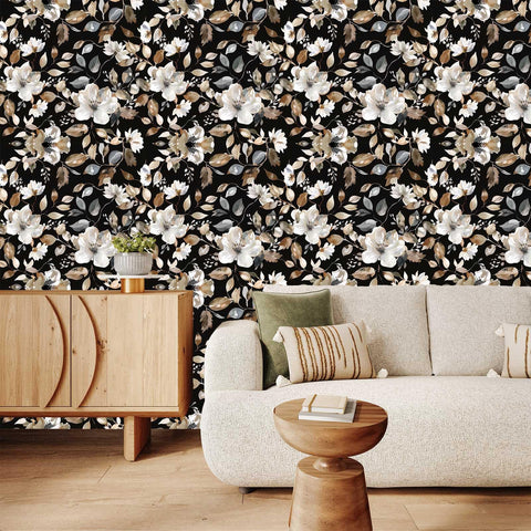 Wookmmy self-adhesive wallpaper in bathroom setting for quick updates