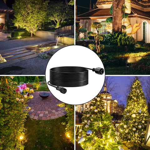 WOOLZ SUNTHIN sensor landscape green-shell extension enabling steady lighting.