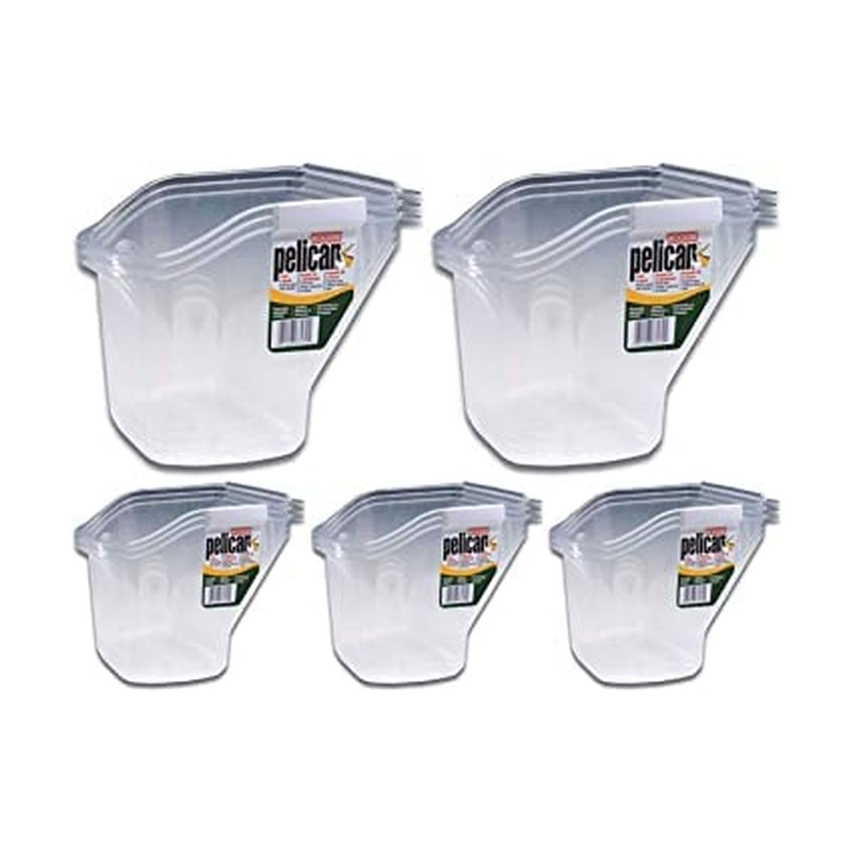 Depth 6-1-2 inches helps liners fit standard paint pails.