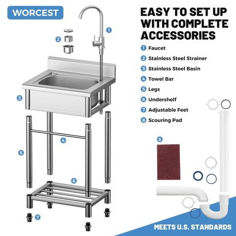 Worcest backsplash 3-5-inch keeps walls clean