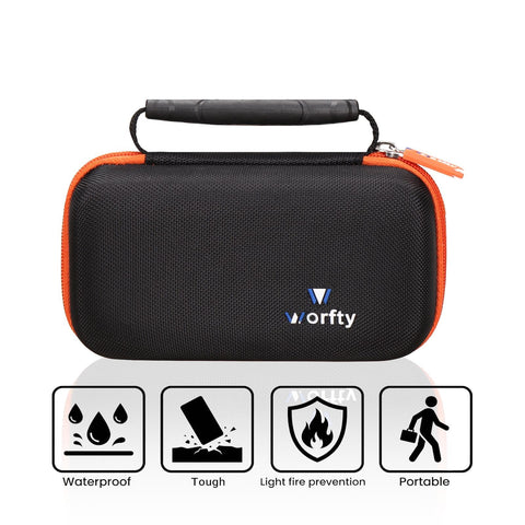 worfty hard multimeter case for Fluke 117 fits securely and protects during travel.