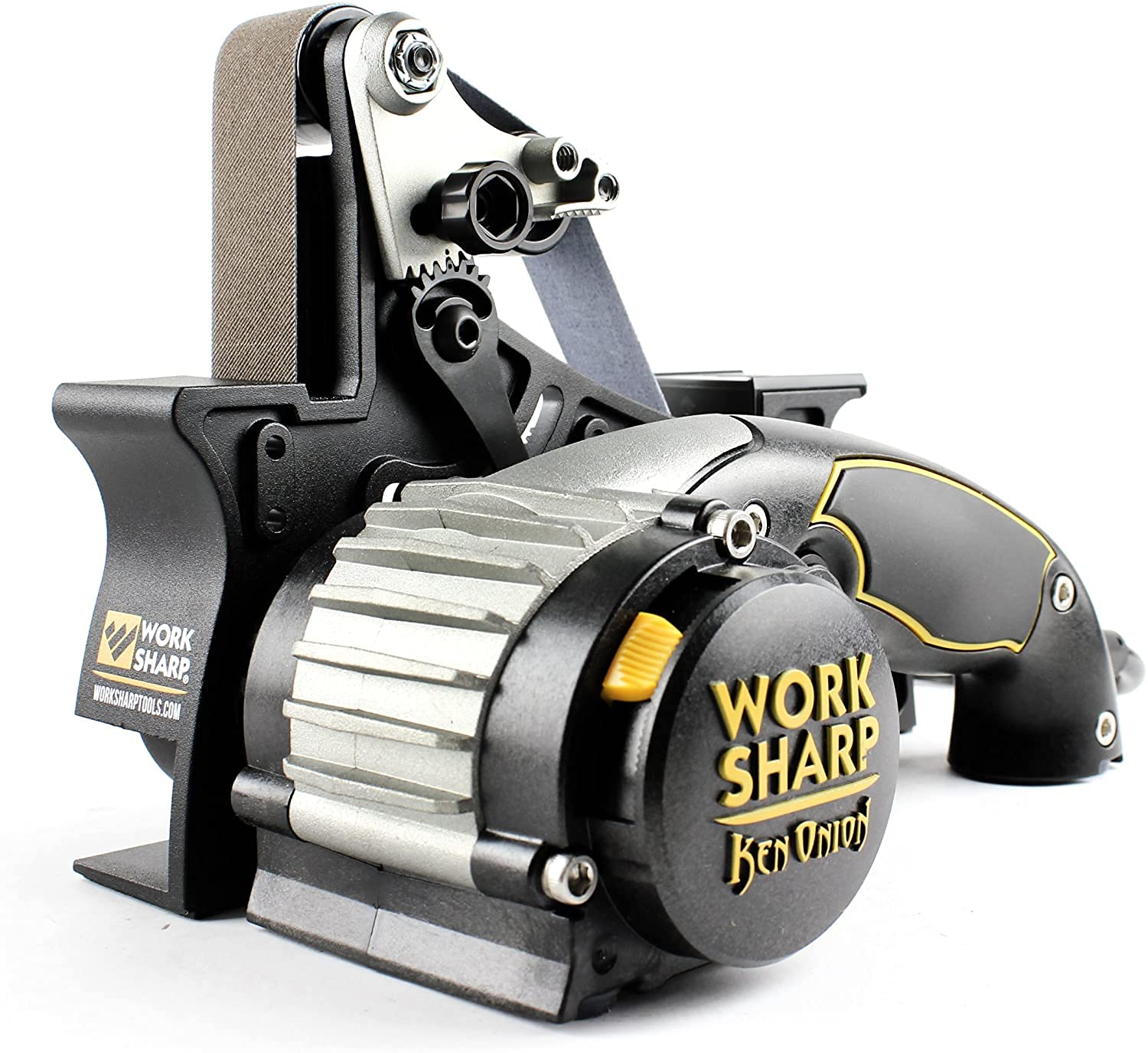 WORK SHARP 10°–35° adjustability enables custom blade angles for different tools.